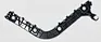 Curved Rear Bumper Bracket 1932583-00-D L / 1932585-00-D R